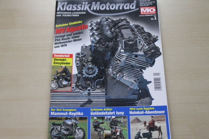 Deckblatt MO Klassik Motorrad (01/2006)